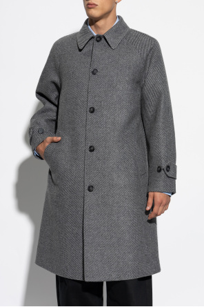 Officine Generale Coat with wool finish