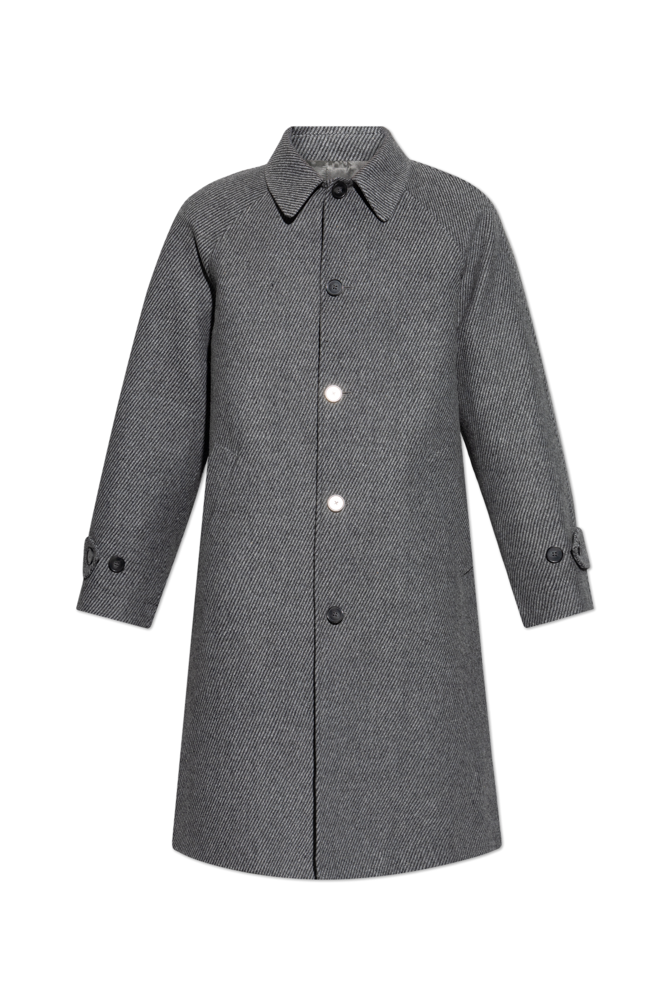 Officine Generale Coat with wool finish