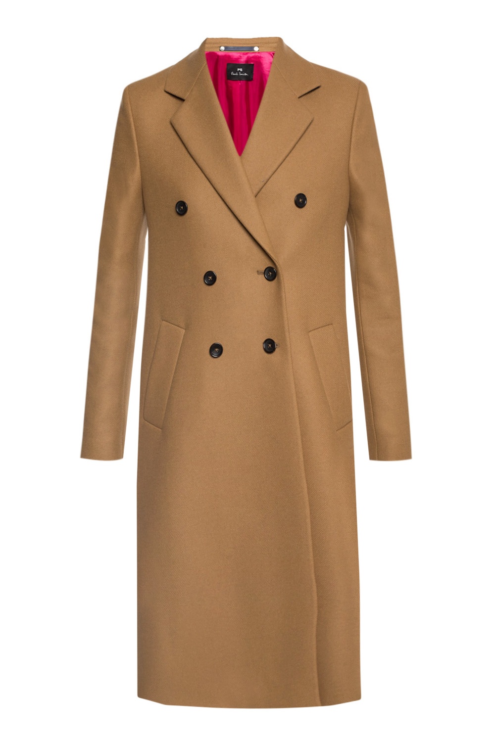 Paul Smith Double-Breasted Coat - Brown