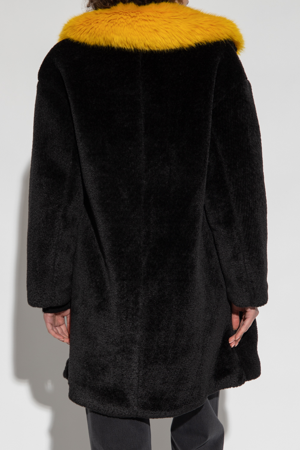 PS Paul Smith Faux-shearling coat