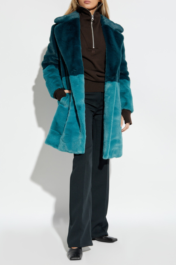 PS Paul Smith Faux fur coat