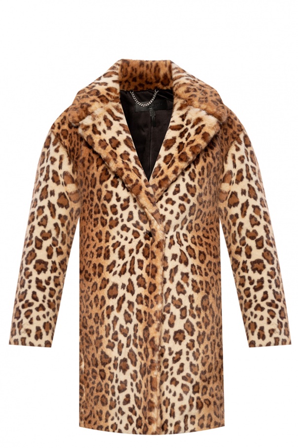 Taxes and duties included  Leopard-printed coat