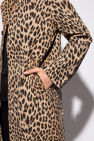 Zadig & Voltaire BROWN Coat with animal print