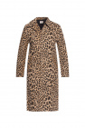 Zadig & Voltaire BROWN Coat with animal print