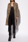 Zadig & Voltaire BROWN Coat with animal print