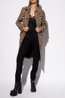 Zadig & Voltaire BROWN Coat with animal print