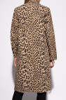 Zadig & Voltaire BROWN Coat with animal print