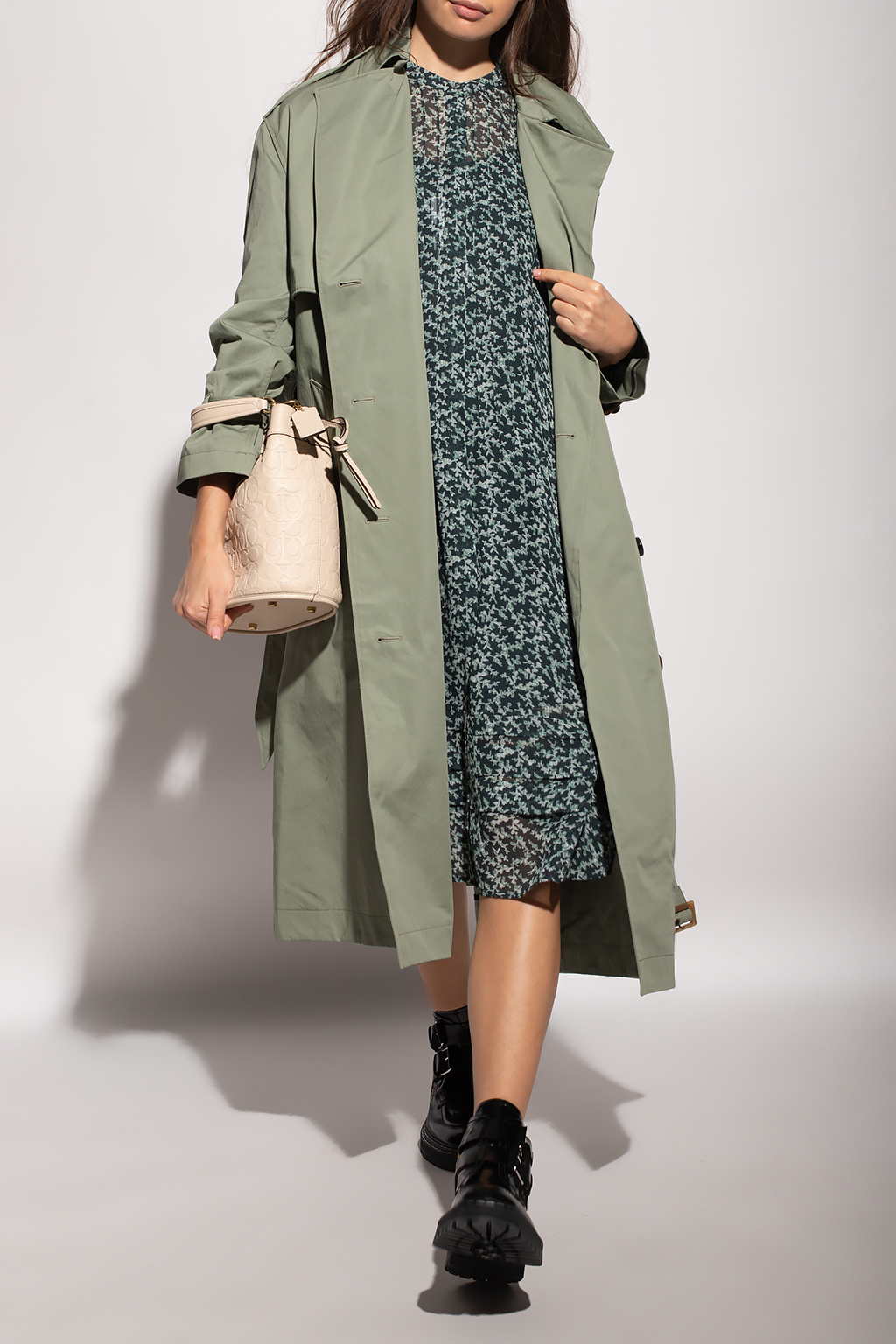 Lets keep in touch Cotton trench coat