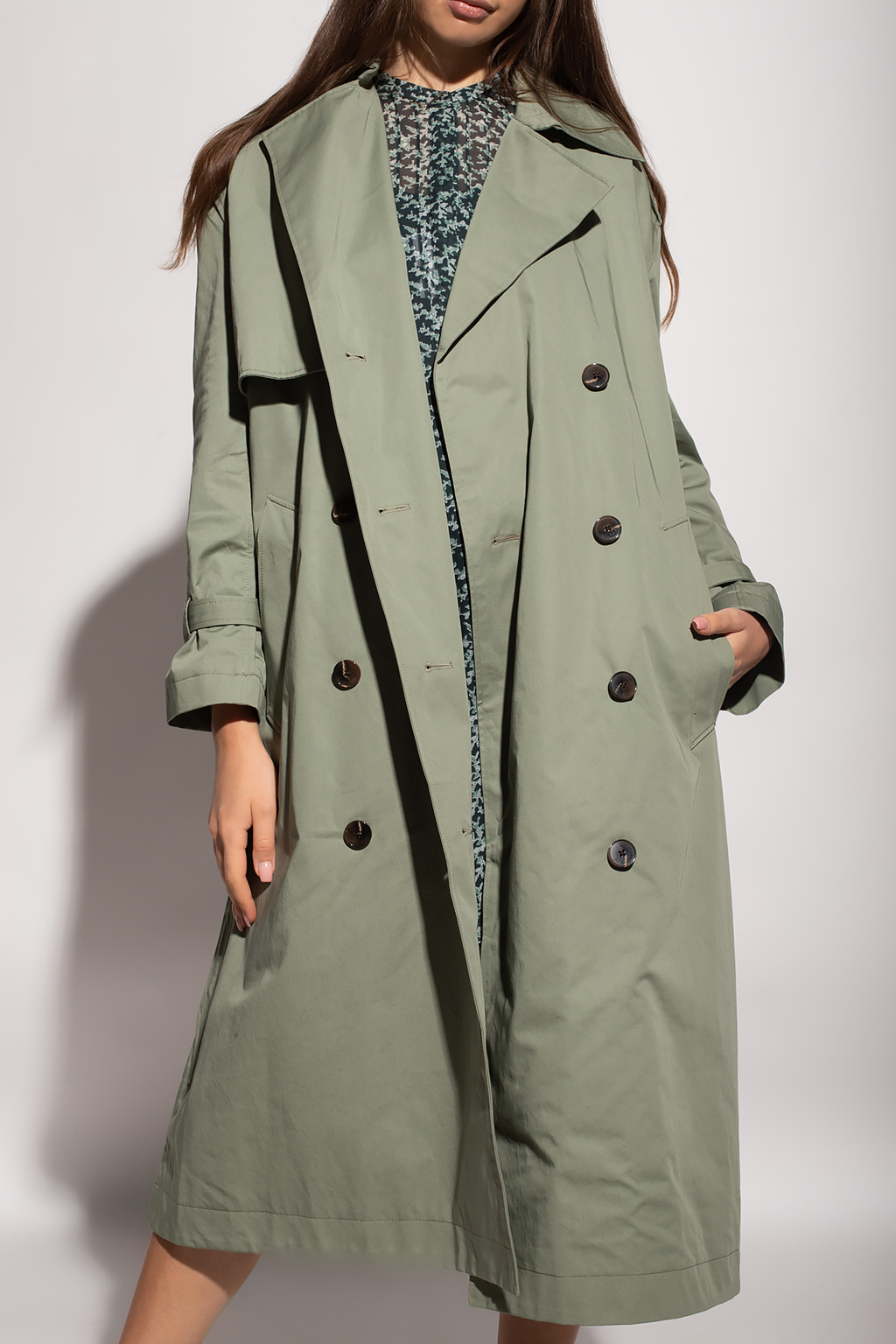 Add to bag Cotton trench coat