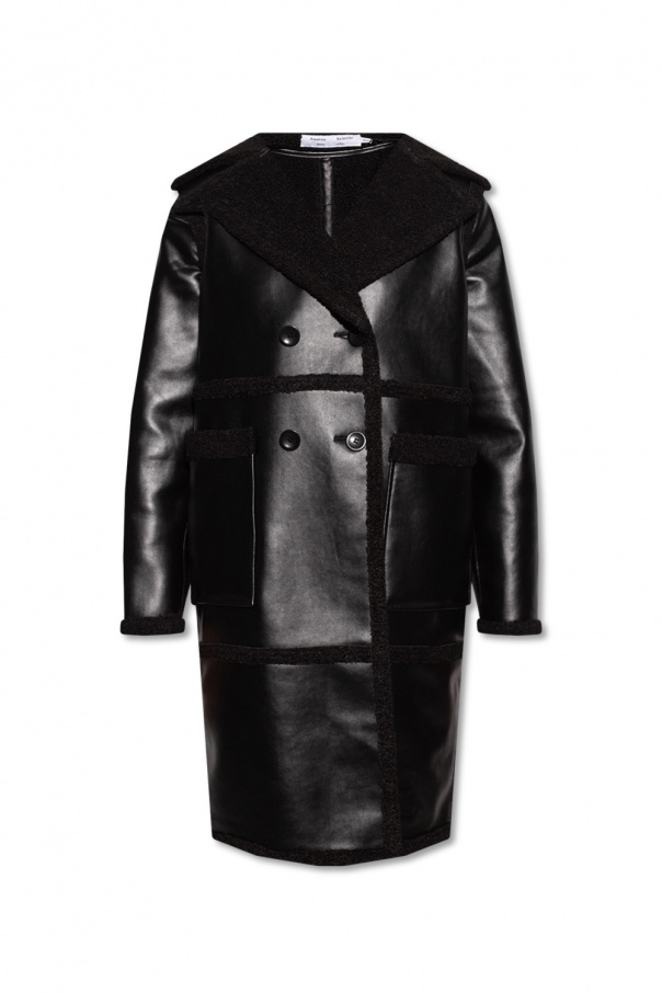 but the Proenza is equally as fabulous Vegan leather coat