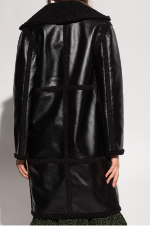 but the Proenza is equally as fabulous Vegan leather coat