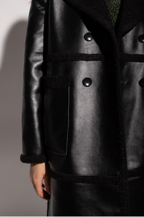 but the Proenza is equally as fabulous Vegan leather coat