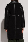 proenza button schouler tie dye effect dress item Vegan leather coat