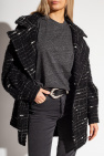 Iro ‘Derek’ tweed coat with belt