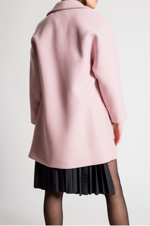 Red valentino palazzo Wool coat