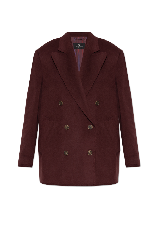 Etro Short coat with a loose fit