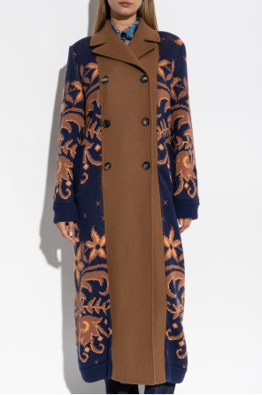 Etro Mantel aus Materialmix