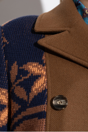 Etro Mantel aus Materialmix