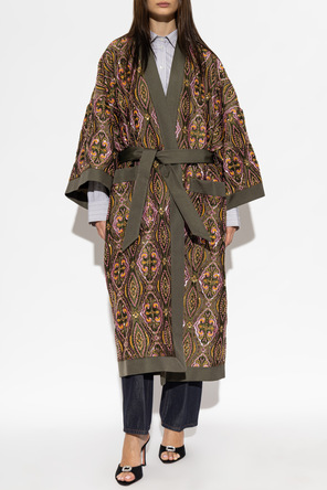 Etro Coat with appliqués
