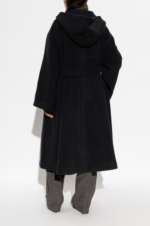 Etro Wool coat with hood