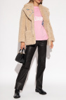 Zadig & Voltaire beige ‘Laure’ faux-fur jacket