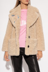 Zadig & Voltaire beige ‘Laure’ faux-fur jacket