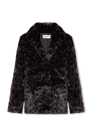 ‘fera’ faux-fur jacket od Zadig & Voltaire