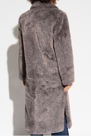 GIRLS CLOTHES 4-14 YEARS ‘Monacoco’ faux-fur coat