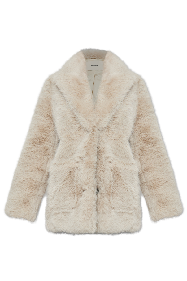 ‘Fleur’ faux fur jacket od Zadig & Voltaire