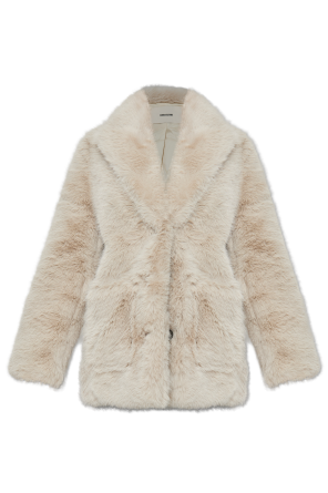 ‘Fleur’ faux fur jacket