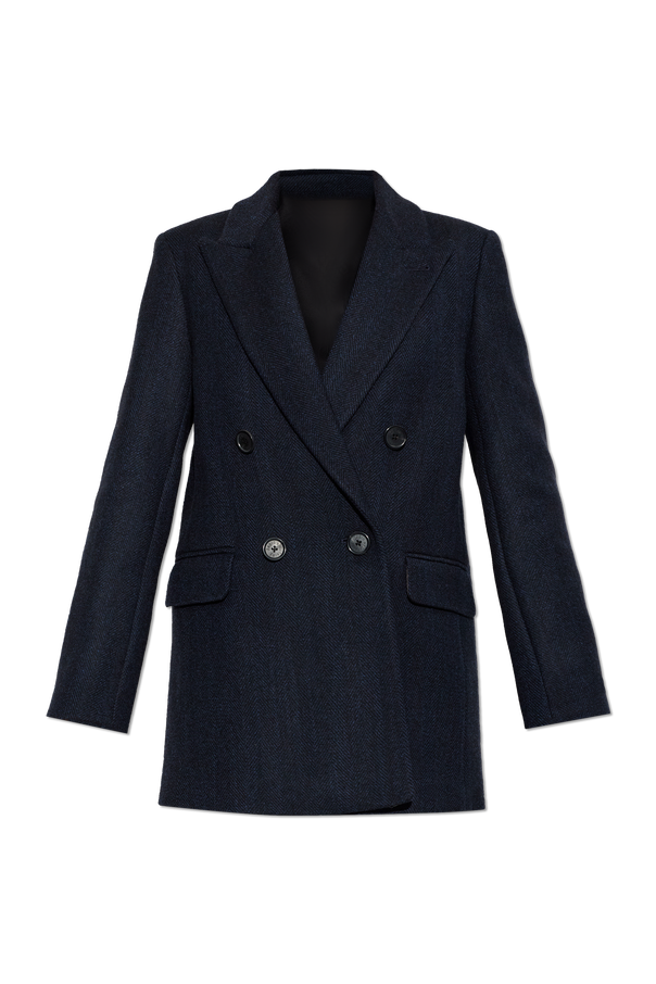 Open lapel wool coat od Zadig & Voltaire