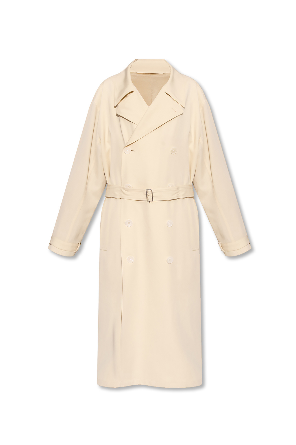 Lemaire Double-breasted wool coat