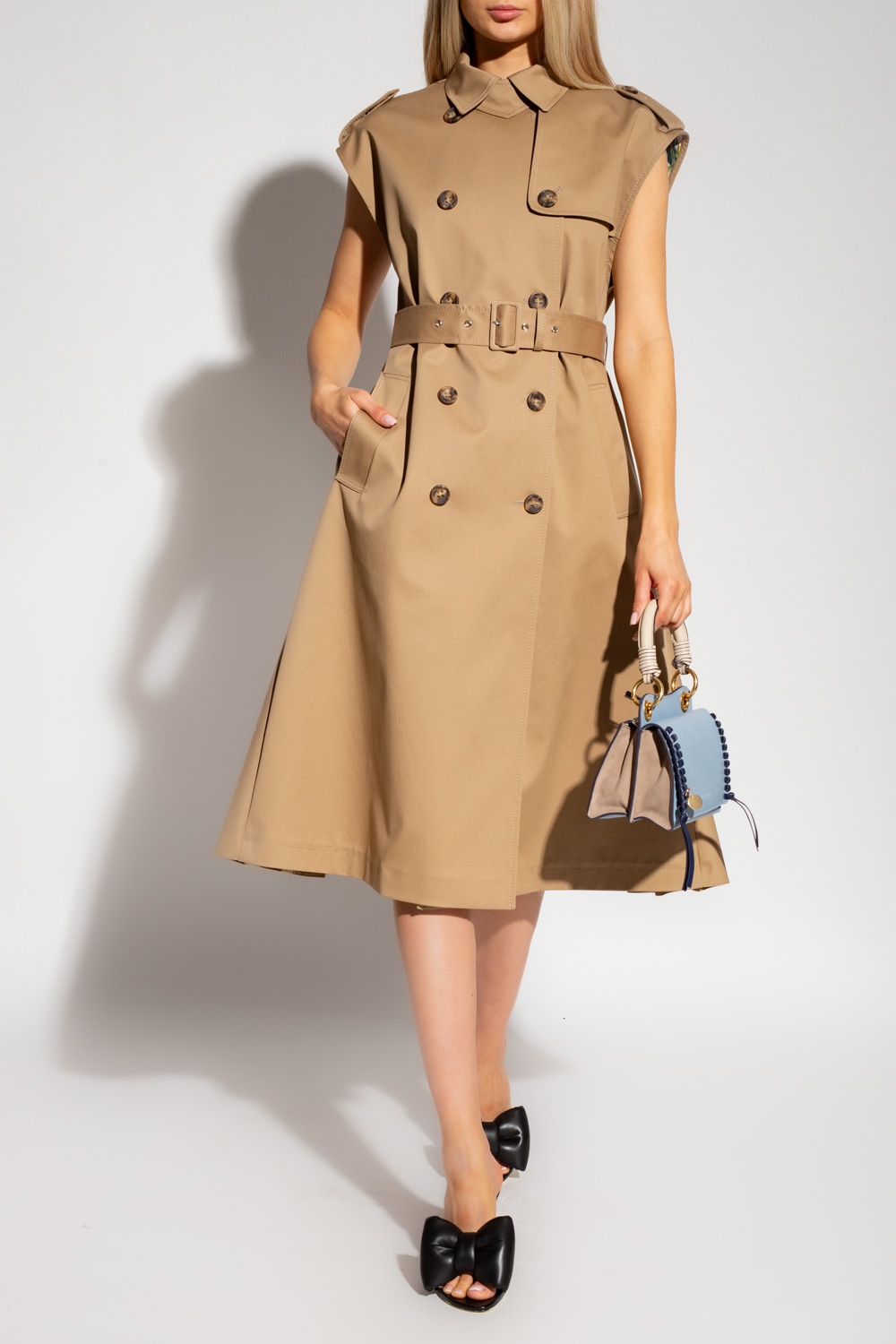 Red Valentino Sleeveless trench coat