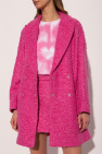 Red Valentino PINK Double-breasted bouclé coat