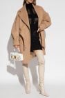 Balmain beige Wool coat