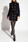 Balmain Short wool coat
