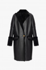 Balmain Oversize shearling coat