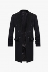 Balmain BLACK Wool coat