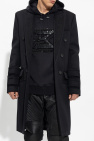 Balmain BLACK Wool coat