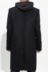 Balmain BLACK Wool coat