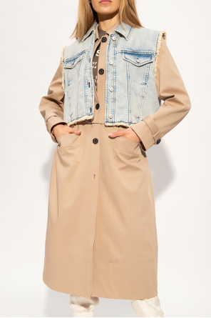 AllSaints ‘Zadie’ 2-in-1 trench coat