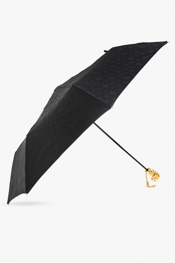 Alexander McQueen Umbrella with logo-print motif