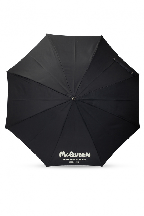 Alexander McQueen Parasol z logo