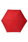 Moschino Składany parasol z wzorem z logo