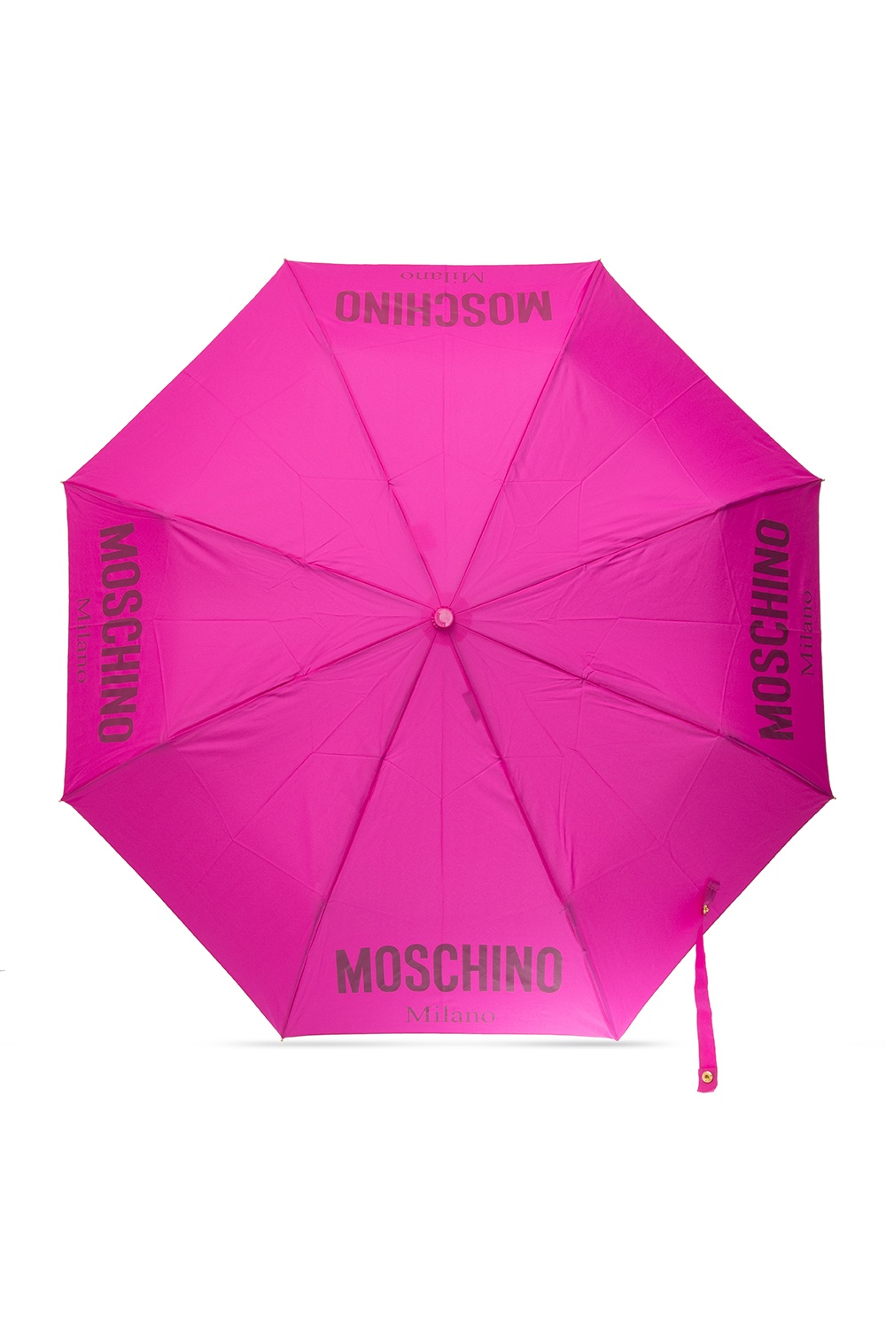 Moschino Logo-print Panelled Umbrella in Red Save 8% Womens Accessories Umbrellas 