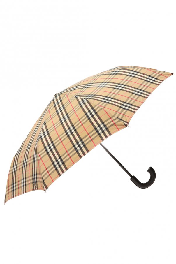 Burberry Check folding umbrella