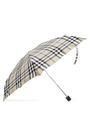 Umbrella with check pattern