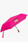 Moschino Folding umbrella with decorative handle