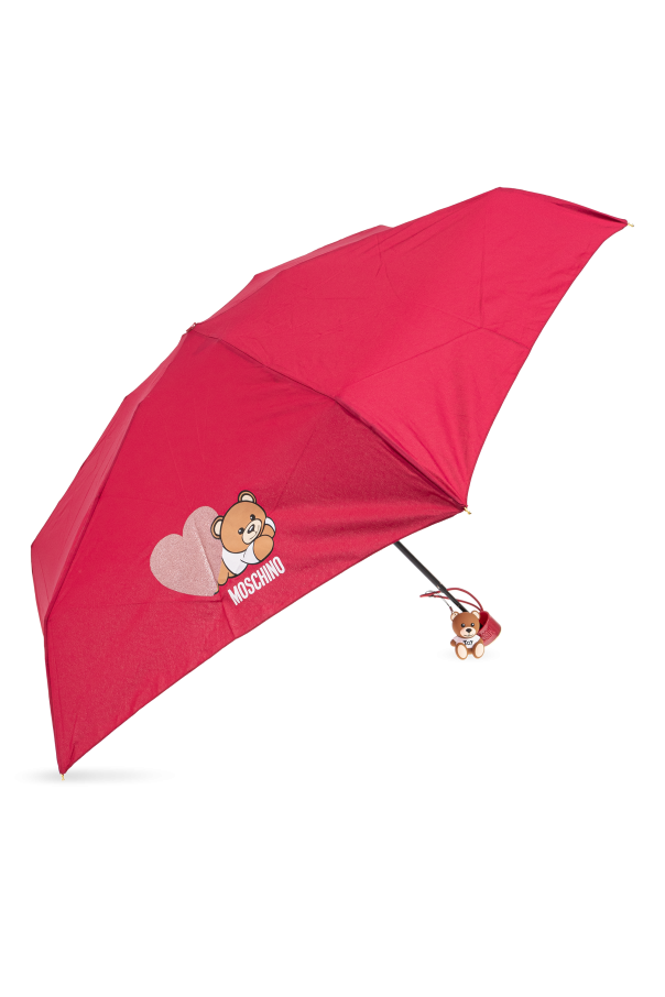 Folding umbrella with logo od Moschino