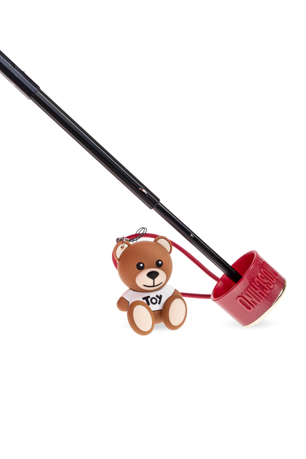 Moschino Faltbarer Regenschirm mit Logo